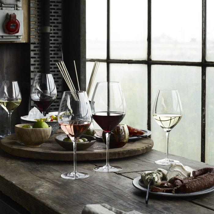 Holmegaard Cabernet Red Wine Glass, Clear, 17.6 Oz, 6 Pcs.
