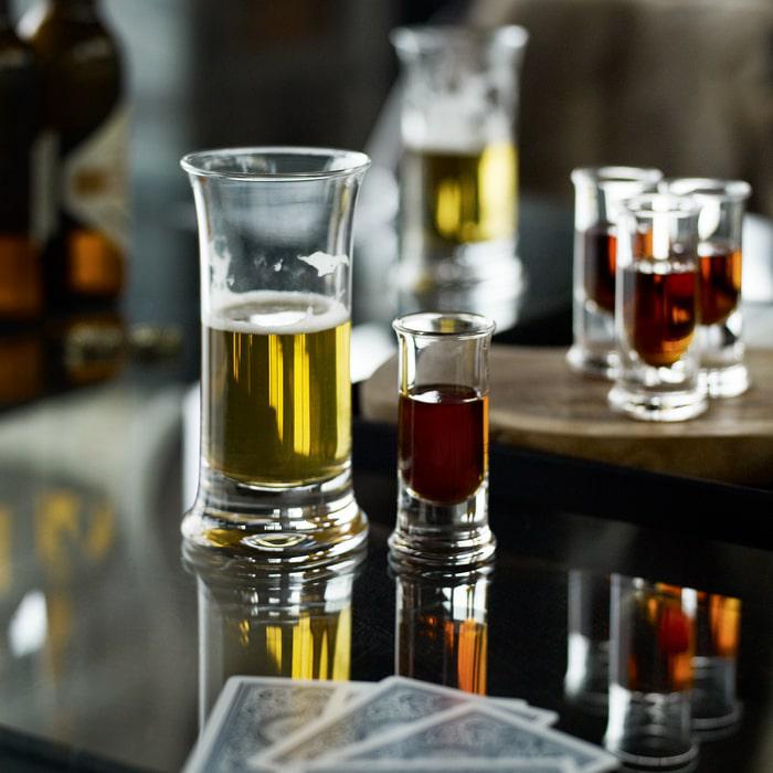 Holmegaard No. 5 Beer Glass, Clear, 10.1 Oz, 1 Pcs.