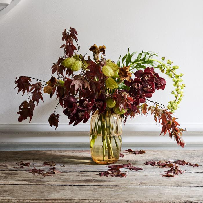 Holmegaard Primula Vase, H: 10"