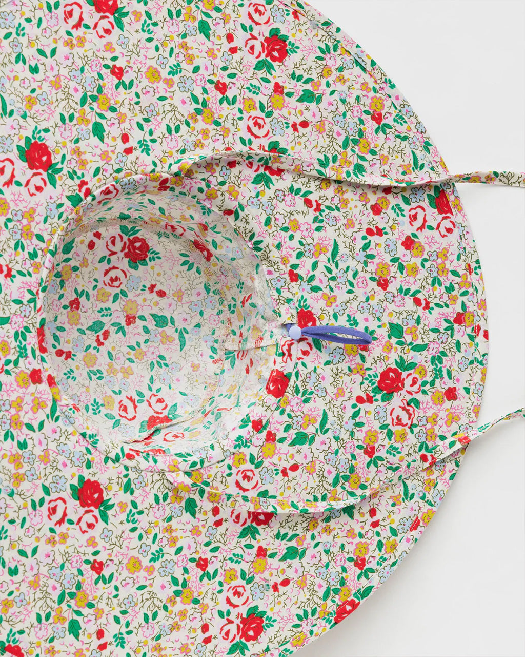 Close-up of Baggu Packable Sun Hat Material