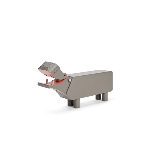 Kay Bojesen Hippo, Grey, H: 3.5"