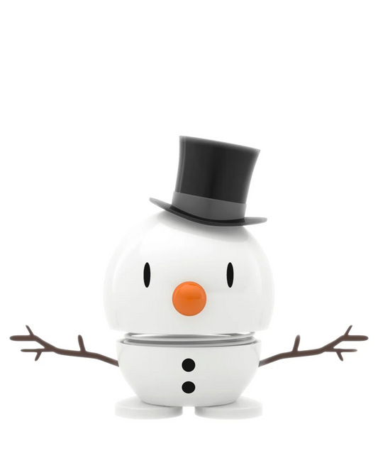 Hoptimist Holiday Snowman S White