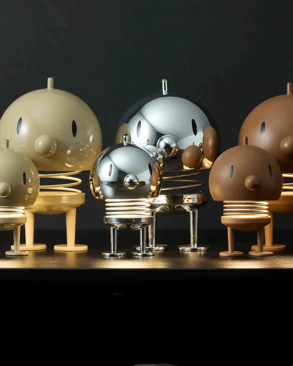 Hoptimist Lamp L Chrome