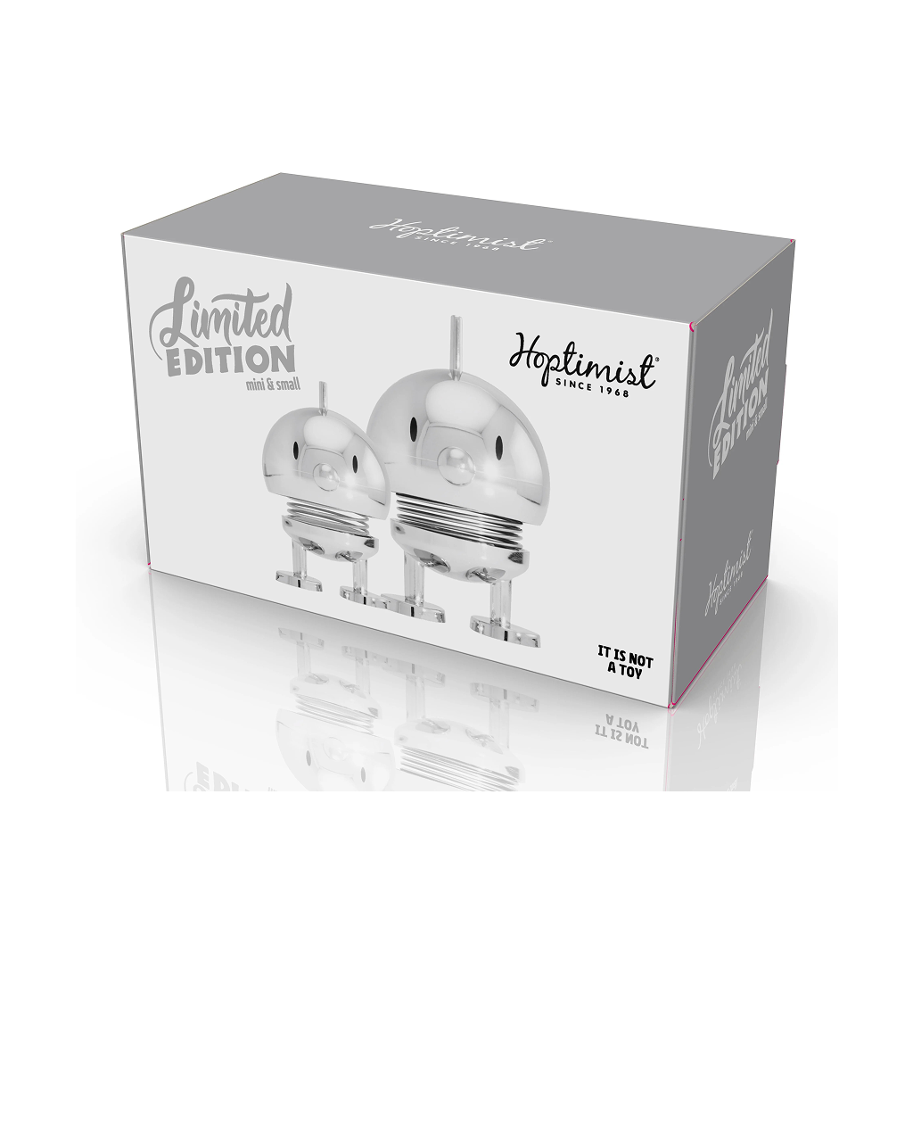 Hoptimist Mini + Small Bumble Set - Chrome