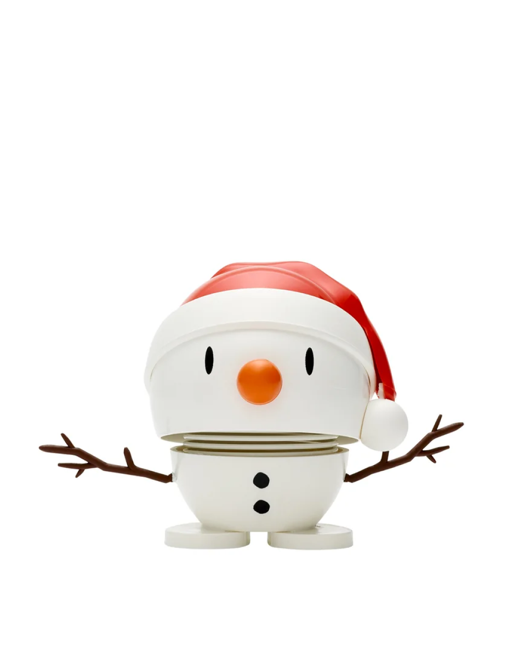 Hoptimist Santa Snowman S White