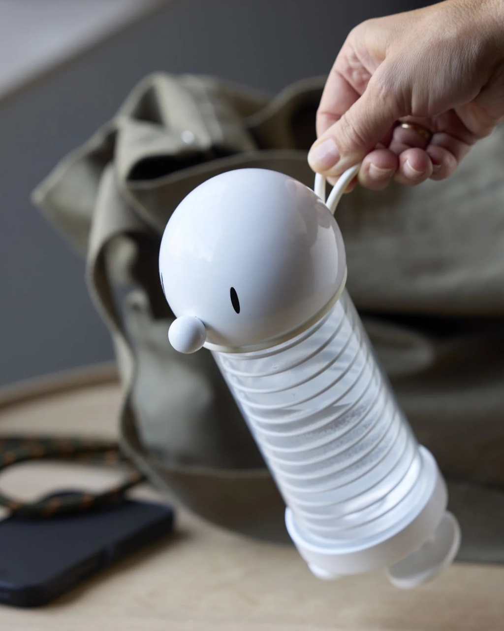 Hoptimist Water Bottle - White