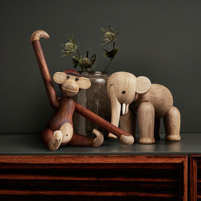 Kay Bojesen Elephant, Oak