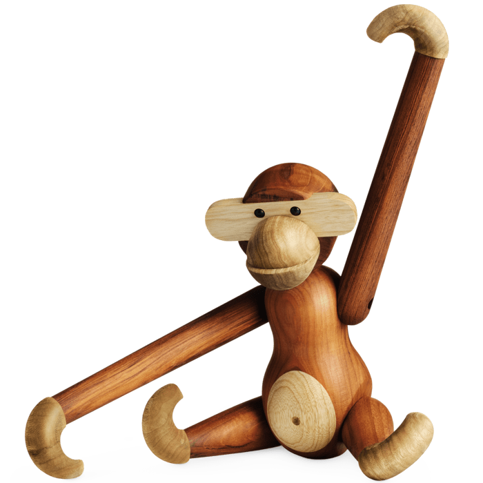 Kay Bojesen Monkey, Teak/Limba
