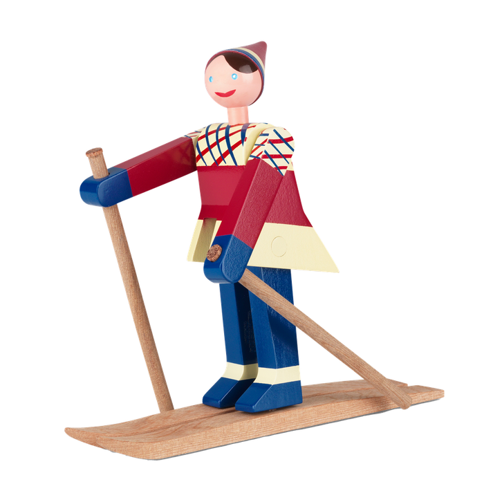 Kay Bojesen The Skier, Datti, H: 6.3"