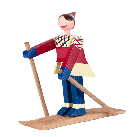 Kay Bojesen The Skier, Datti, H: 6.3"