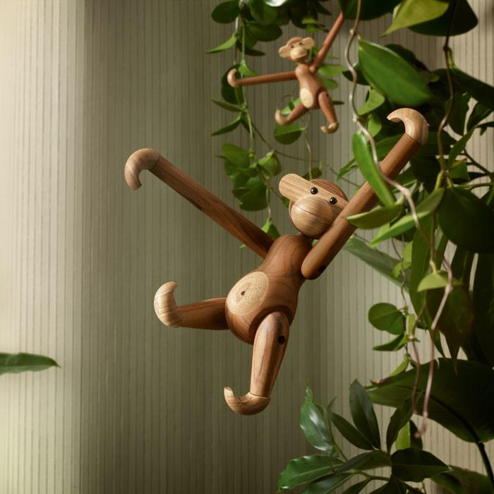 Kay Bojesen Monkey, Teak/Limba