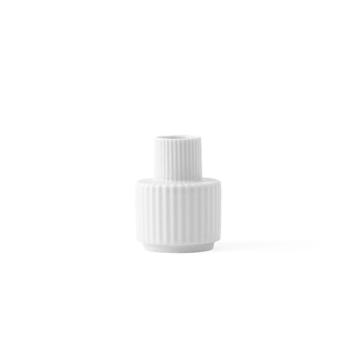 Lyngby Candleholder, White