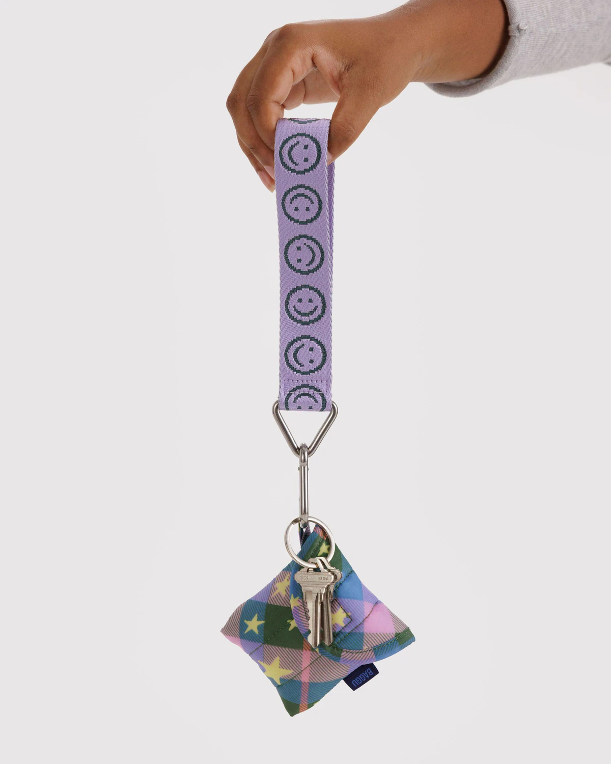 Logo Keychain | Lilac Happy