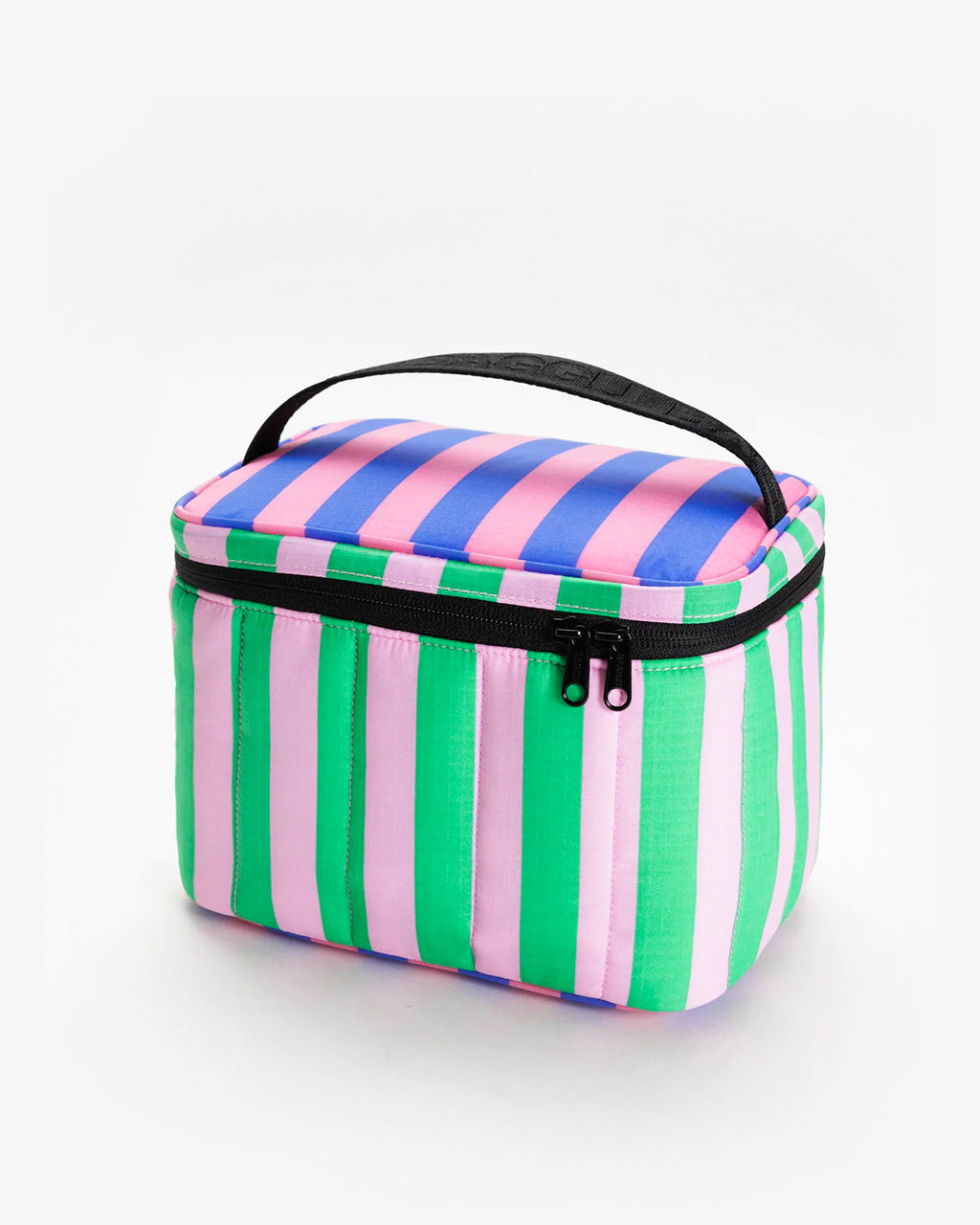 Baggu Puffy Lunch Bag in Awning Stripe Mix