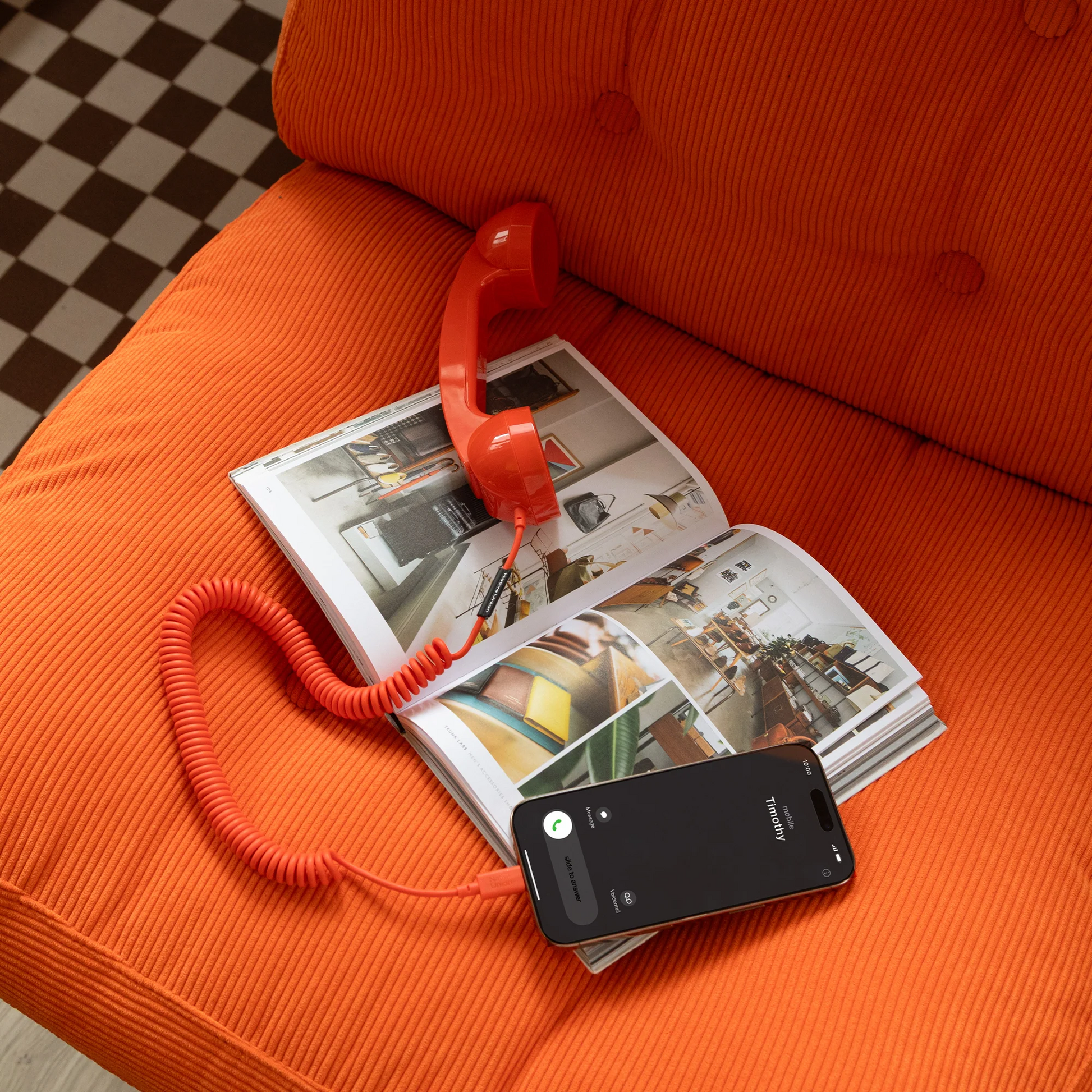 Native Union POP Phone | Alarm Red