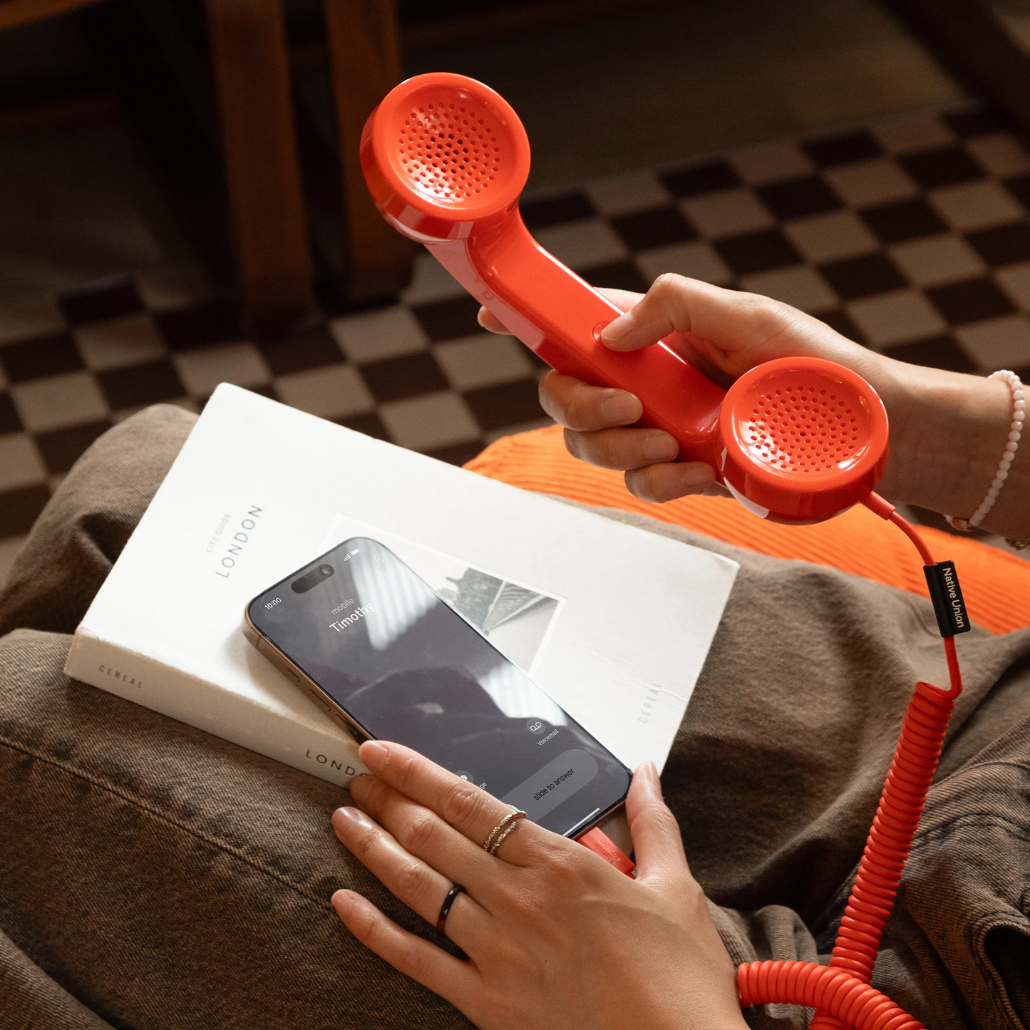 Native Union POP Phone | Alarm Red
