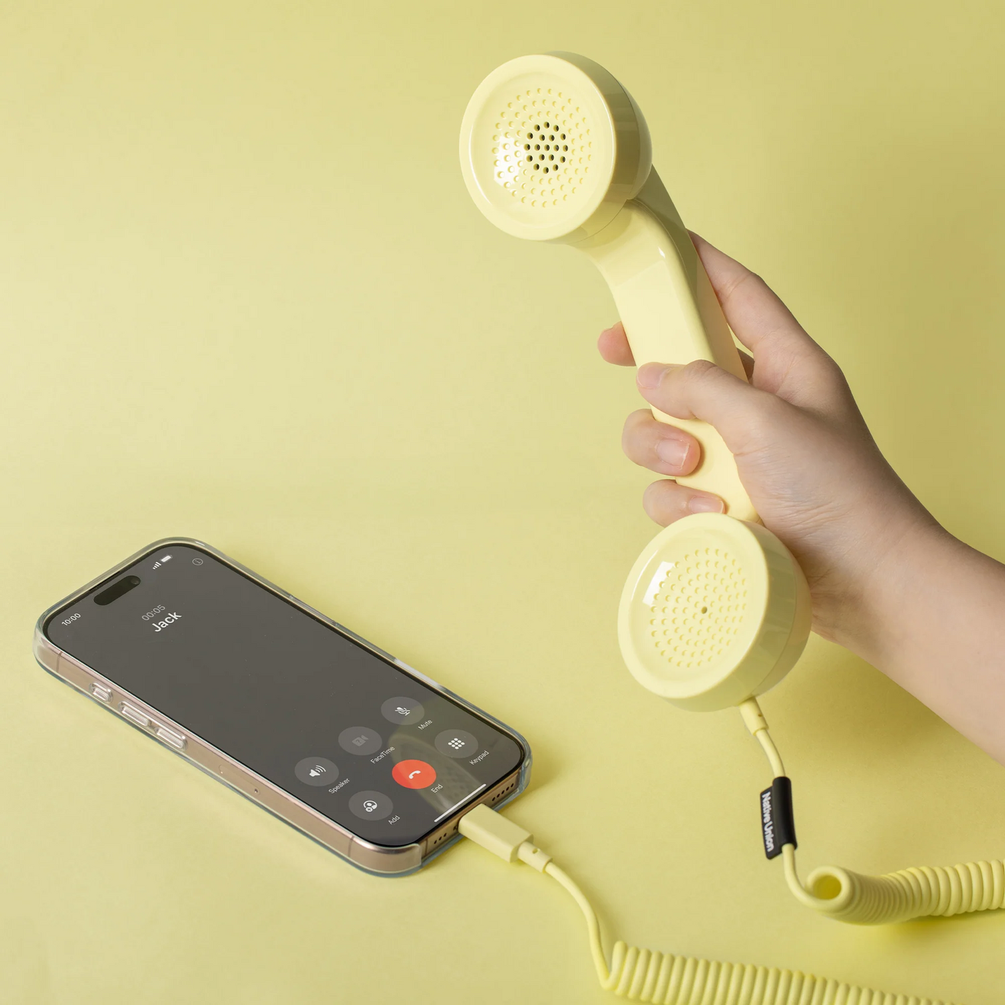 Native Union POP Phone | Lemon