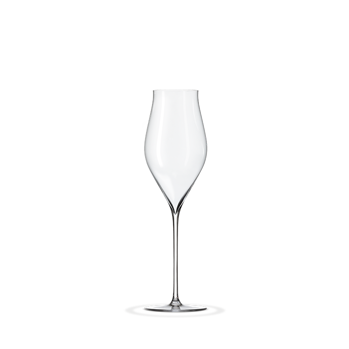Holmegaard Notes Champagne Glass, Clear, 12.8 Oz, 2 Pcs.