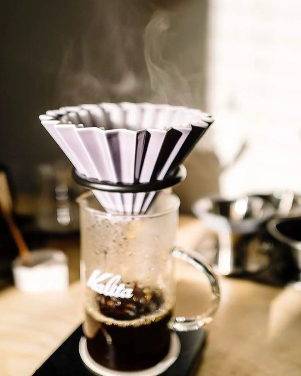 ORIGAMI Dripper M | White