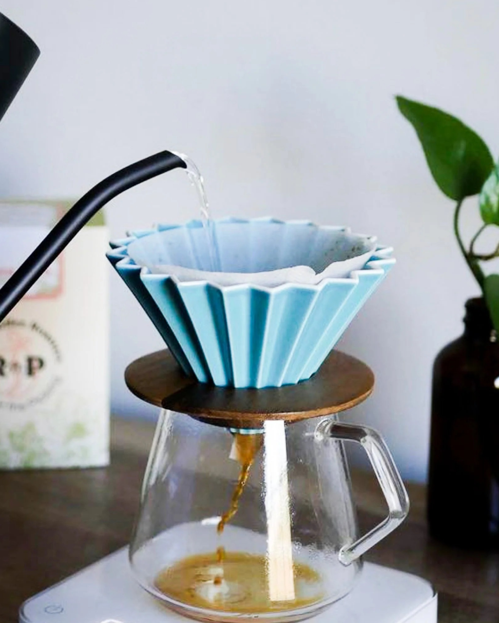ORIGAMI Dripper M | Turquoise