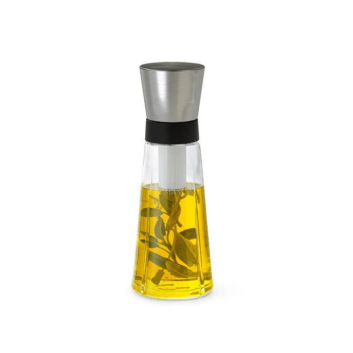 Rosendahl Grand Cru Oil Spray, Black/Steel, 4.7 Oz