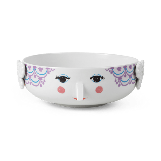 Bjørn Wiinblad Eva Bowl, Purple, Ø: 9.4"