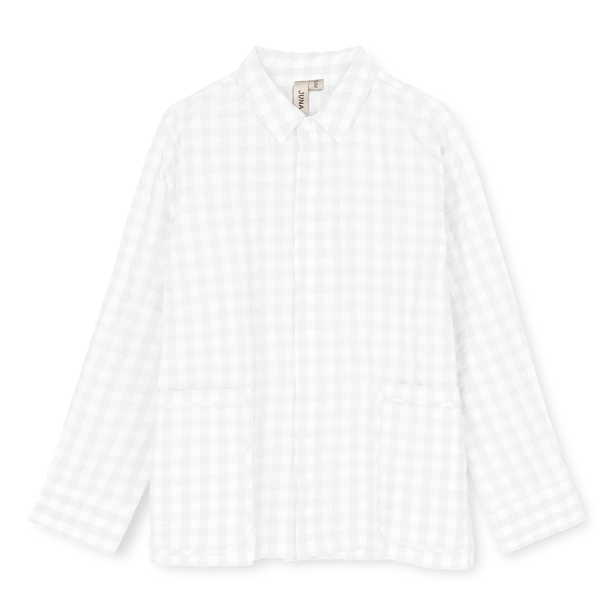 JUNA Bianca Lounge Shirt, White/White