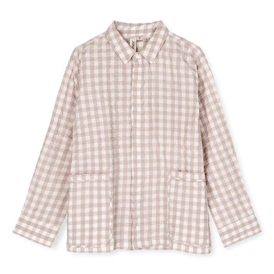 JUNA Bianca Lounge Shirt, Grey/Birch