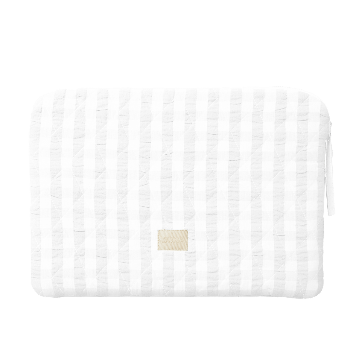 JUNA Pondus Laptop Bag, White/White