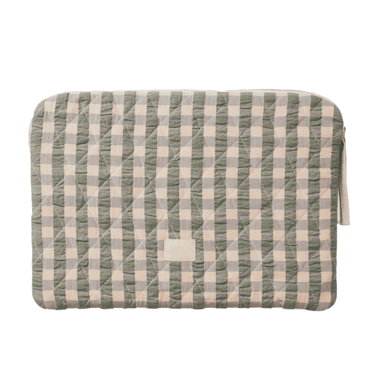JUNA Pondus Laptop Bag, Grey/Birch