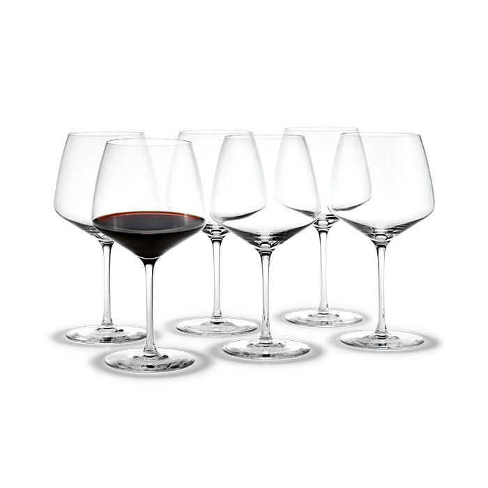Holmegaard Perfection Sommelier Glass, Clear, 30.4 Oz, 6 Pcs.