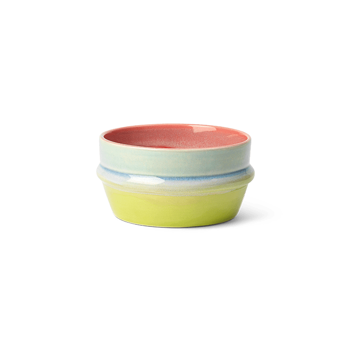 Kähler Poppery Bowl, Apple Green/Mint, Ø: 4.7"