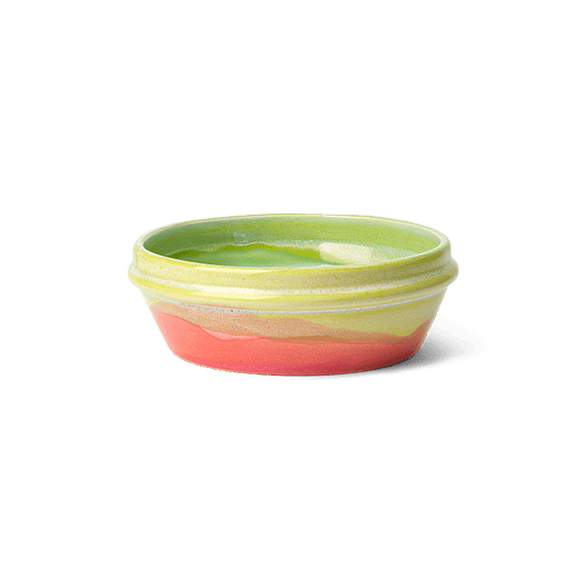 Kähler Poppery Bowl, Pink/Mint/Apple Green, Ø 6.3"