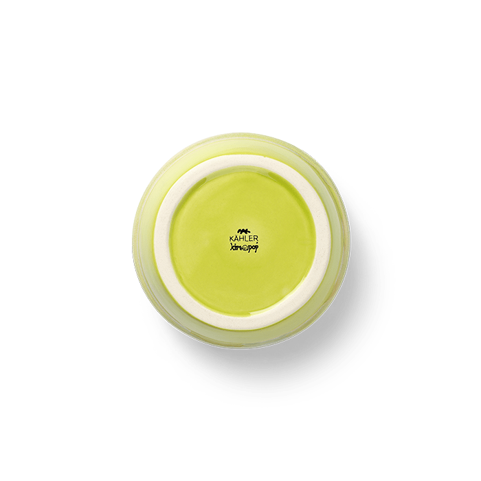 Kähler Poppery Bowl, Apple Green/Mint, Ø: 4.7"
