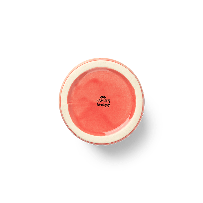 Kähler Poppery Mug, Yellow/Apple Green/Pink, 12.2 Oz