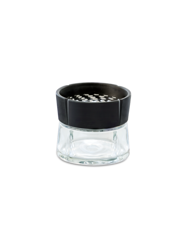 Rosendahl Grand Cru Grater, Black/Steel, H: 1.6"