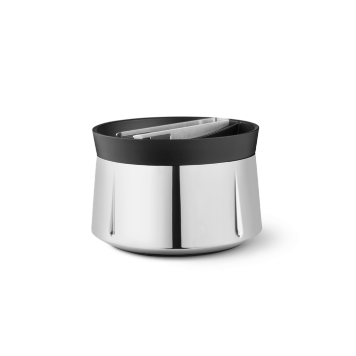 Rosendahl Grand Cru Barware Ice Bucket, Steel, H: 4.3"