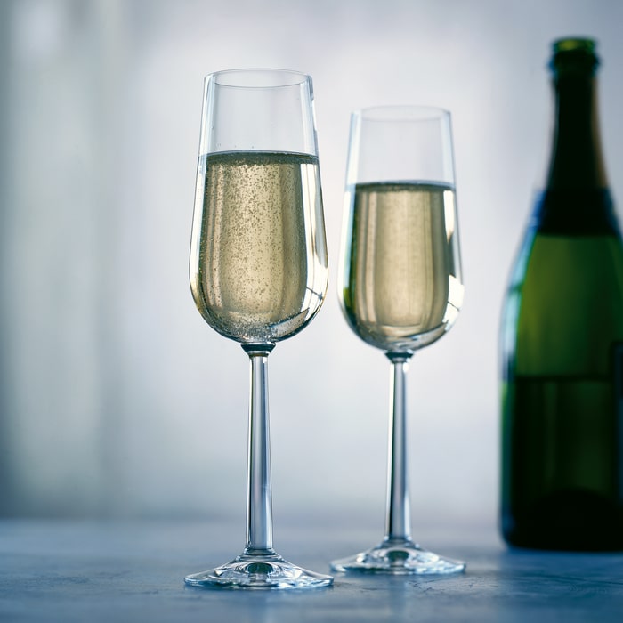 Rosendahl Grand Cru Champagne Glass, Clear, 8.1 Oz, 2 Pcs.