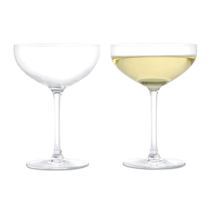 Rosendahl Premium Champagne Glass, Clear, 13.2 Oz, 2 Pcs.