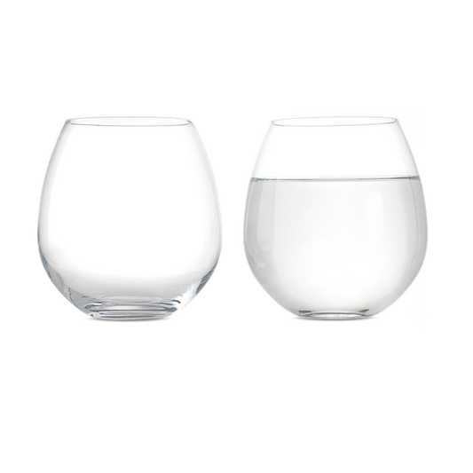 Rosendahl Premium Tumbler, Clear, 17.6 Oz, 2 Pcs.