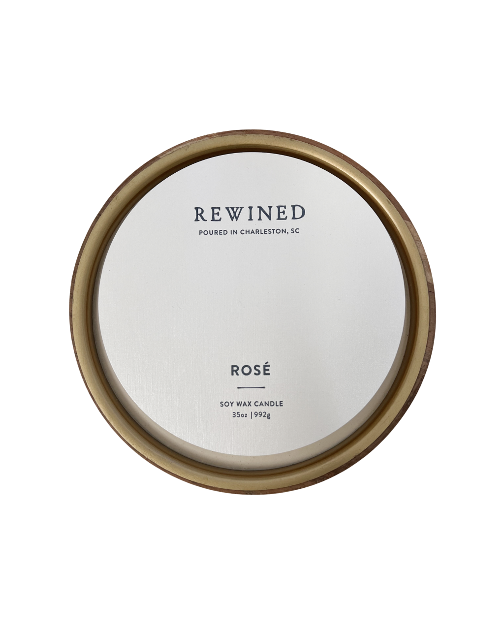 Rewined 35oz Candle - Rose
