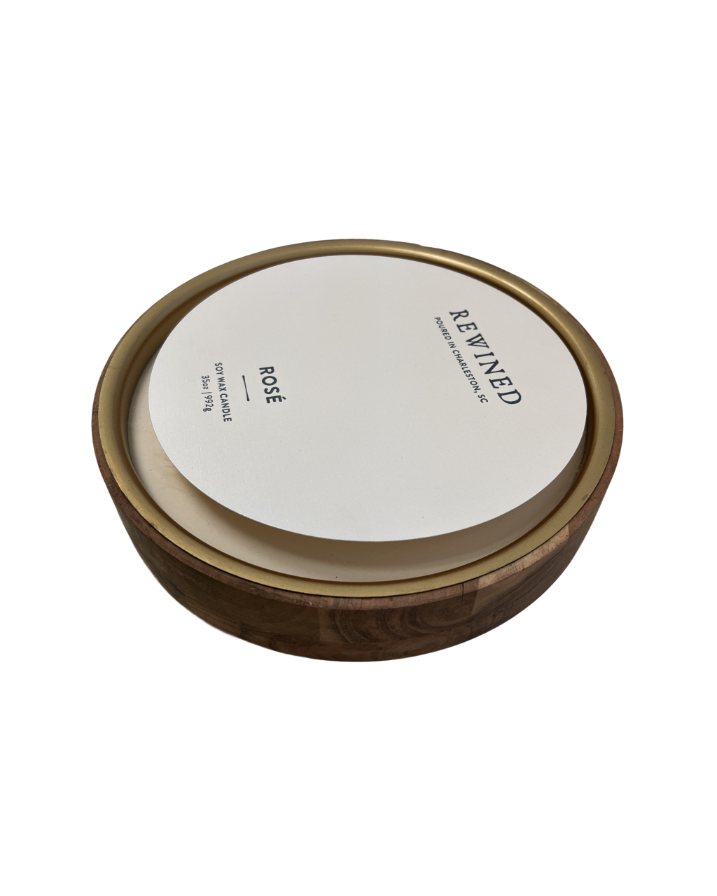 Rewined 35oz Candle - Rose