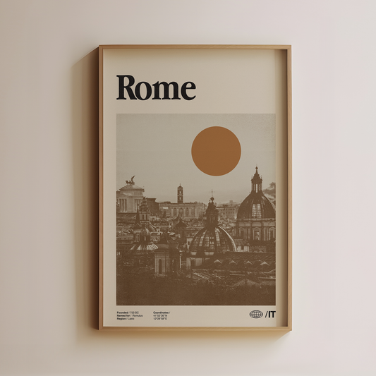 Sandgrain Studio Rome, Italy Art Print