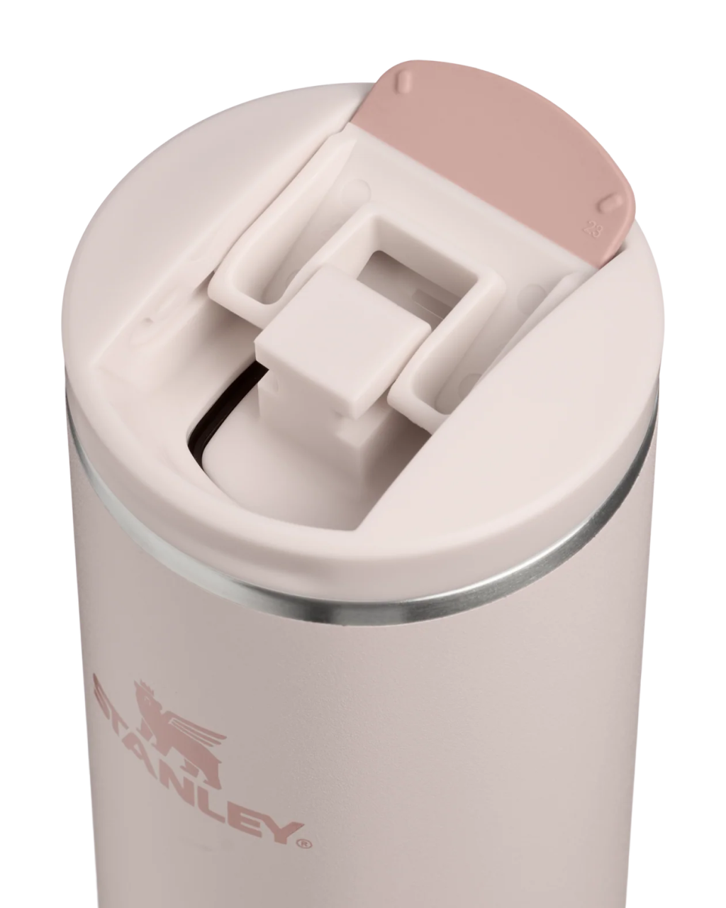 STANLEY The Transit Flip Top Mug 20 OZ | Rose Quartz