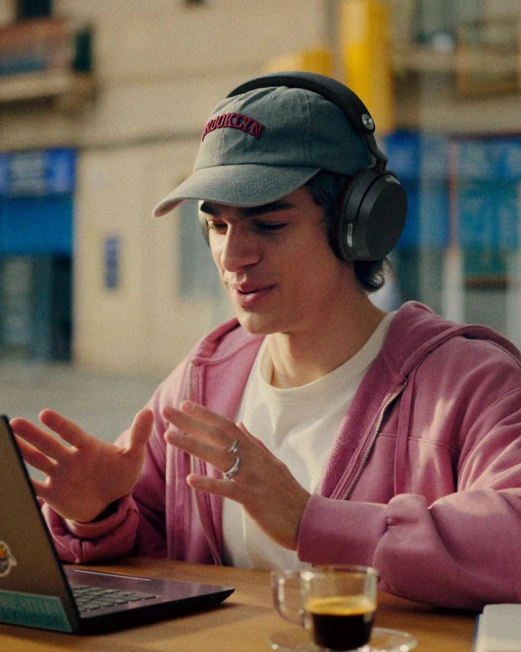 Sennheiser Momentum 5 Adaptive Noise-Cancelling Around-Ear Bluetooth Wireless Headphone | Black