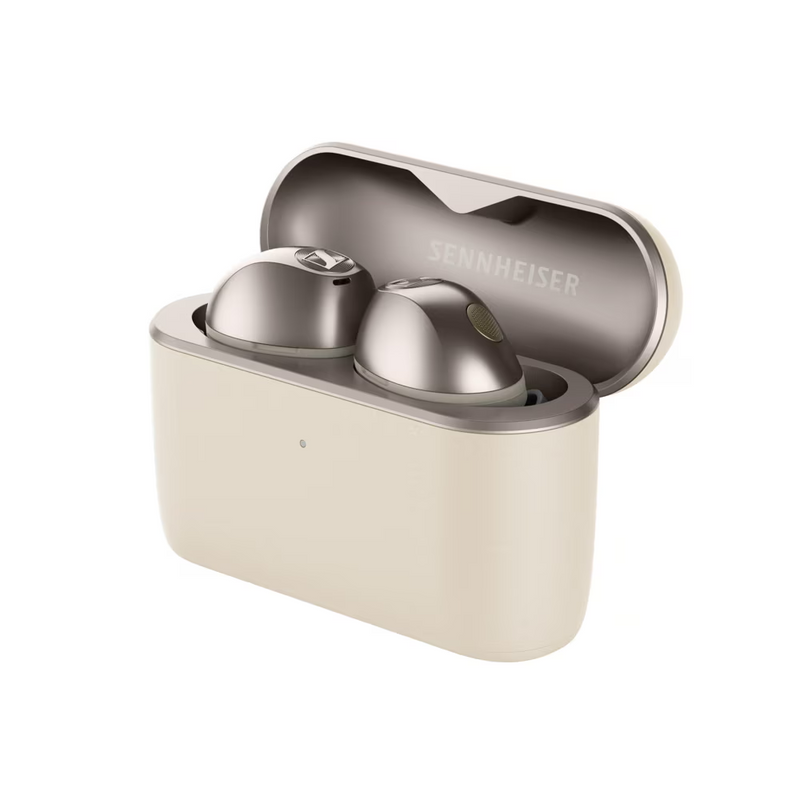 Sennheiser Momentum True Wireless 5 Adaptive Noise-Cancelling In-Ear Bluetooth Earbuds | Cream 