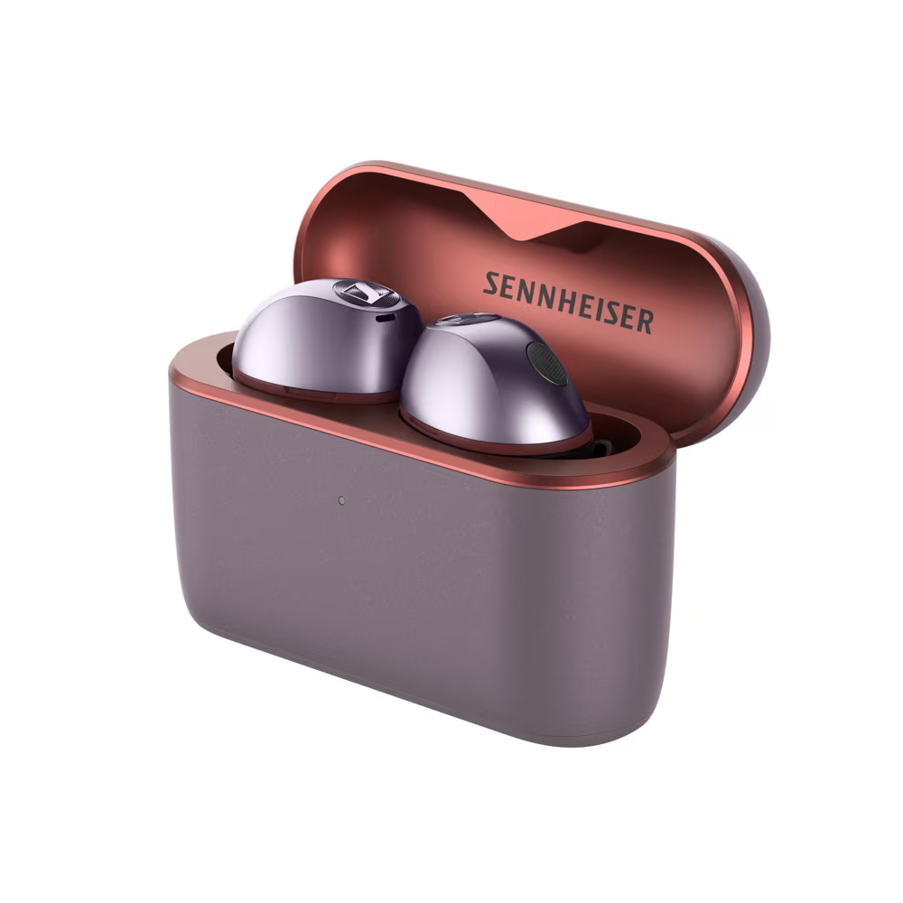 Sennheiser Momentum True Wireless 5 Adaptive Noise-Cancelling In-Ear Bluetooth Earbuds | Lavendar 