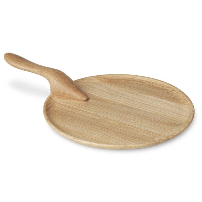 Kay Bojesen Menageri Serving Dish, Oak, Ø: 9.6"