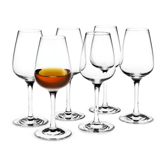 Holmegaard Bouquet Spirit Glass, Clear, 4.1 Oz, 6 Pcs.