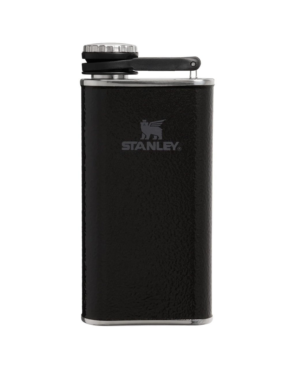 The Easy Fill Flask | Hammertone Black
